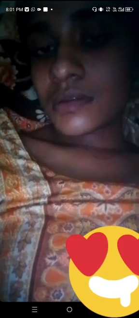 Horny GF Showing Boobs on late Night Video Call