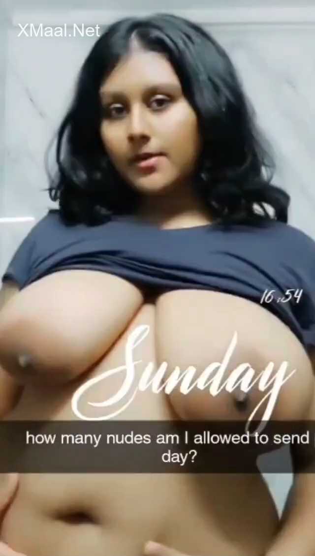 May I Fill Your Phone with my Nudes? Busty Bengali Tanker Girl