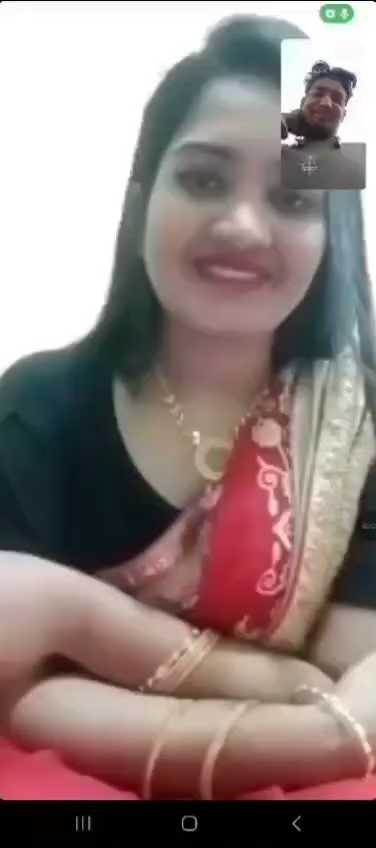 Saree Stripping Live Cam Masturbation By Horny GF on Video Call
