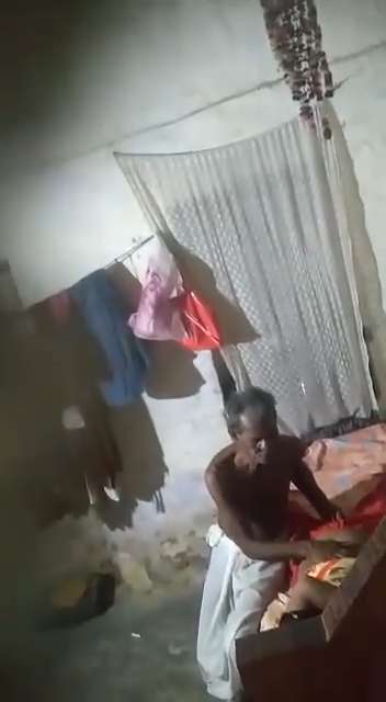 Old Man Having Sex With Maid Caught On Cam